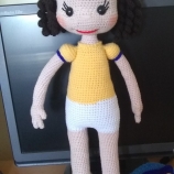 Плетена кукла Ани